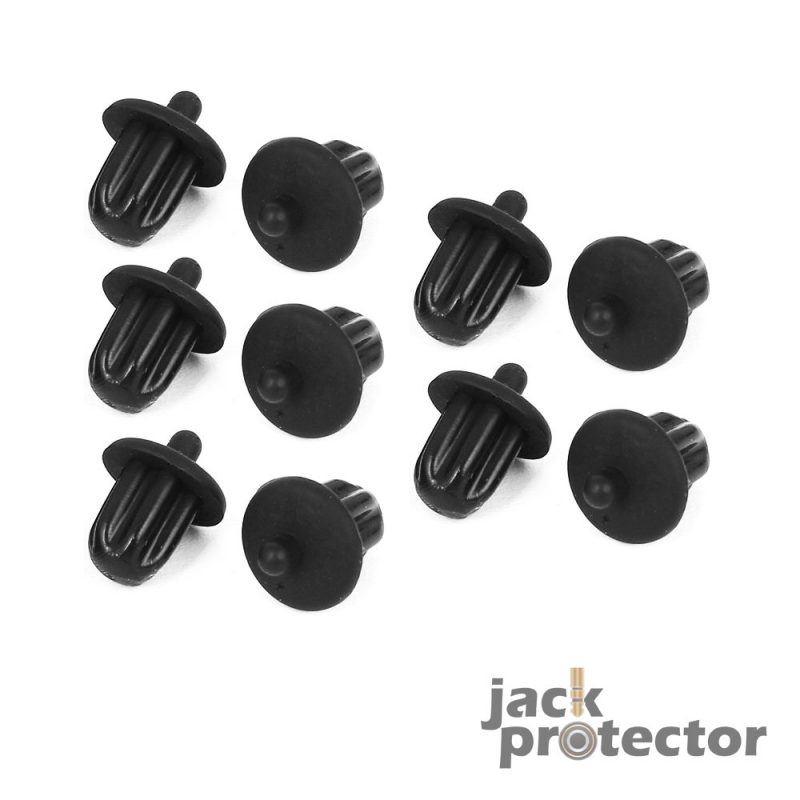(Set of 10) 1/4" (6.35mm) Silicone Jack Protector CG Sound